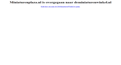 Desktop Screenshot of miniaturenplaza.nl